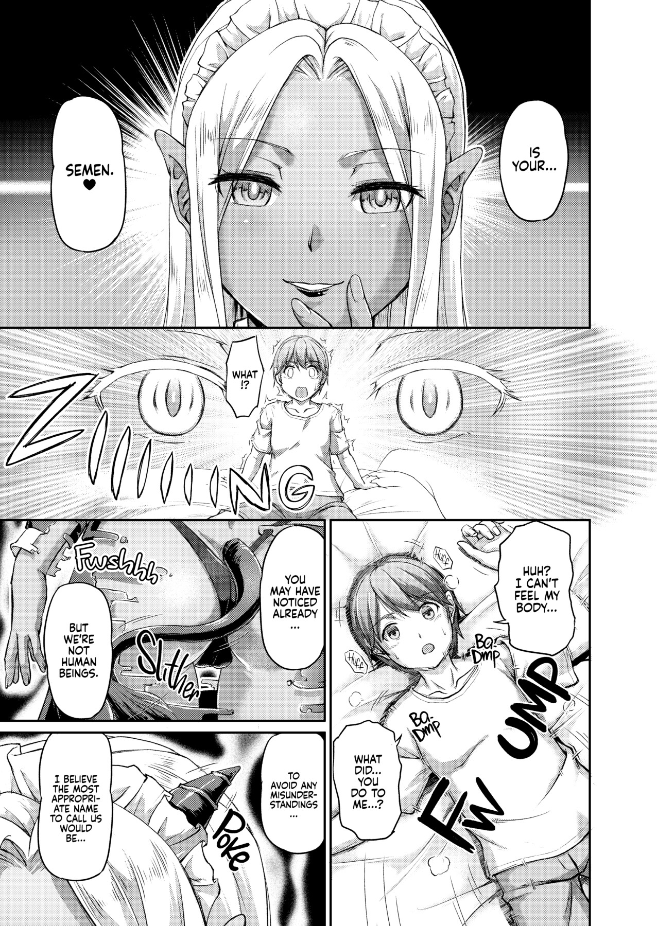Hentai Manga Comic-Daily Life at the Monster Girl Manor-Read-12